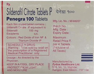 Penegra Xpress 100 Mg Tablet 4